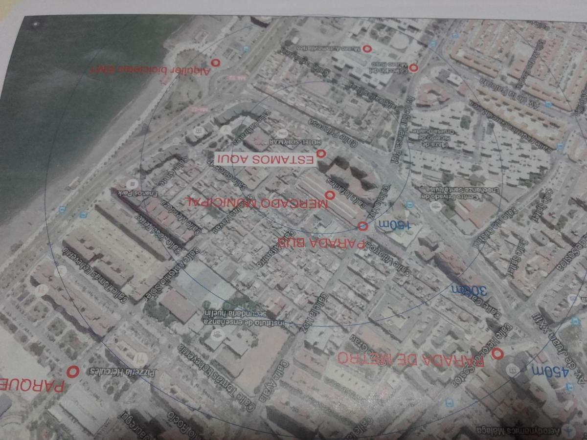 Paseo Maritimo De Poniente Apartment Малага Екстериор снимка
